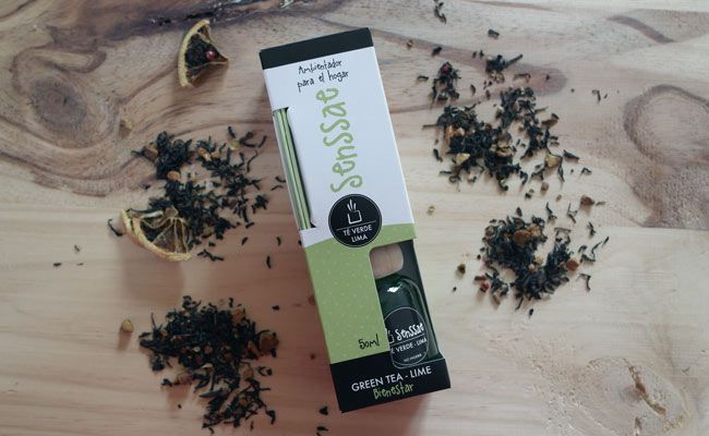 ambientador de té verde