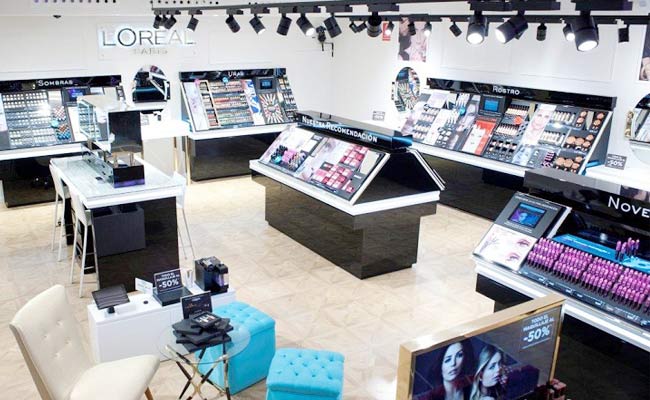 interior tienda L´Oréal